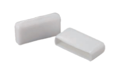 岩田製作所 保護キャップ フラットバー用 白色(PVC/RoHS10)(HLWHF-P)(パック入)